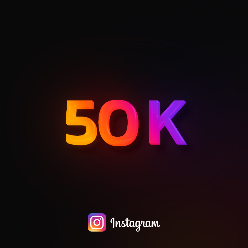50k Instagram Followers