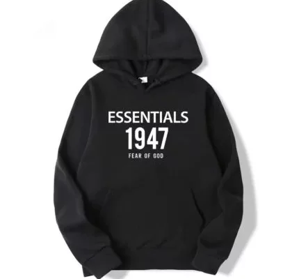 Essentials 1947 Fear of God Hoodie Stylish Journey Through Time