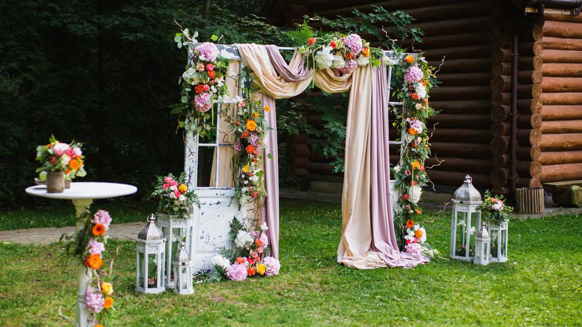 wedding photo backdrop