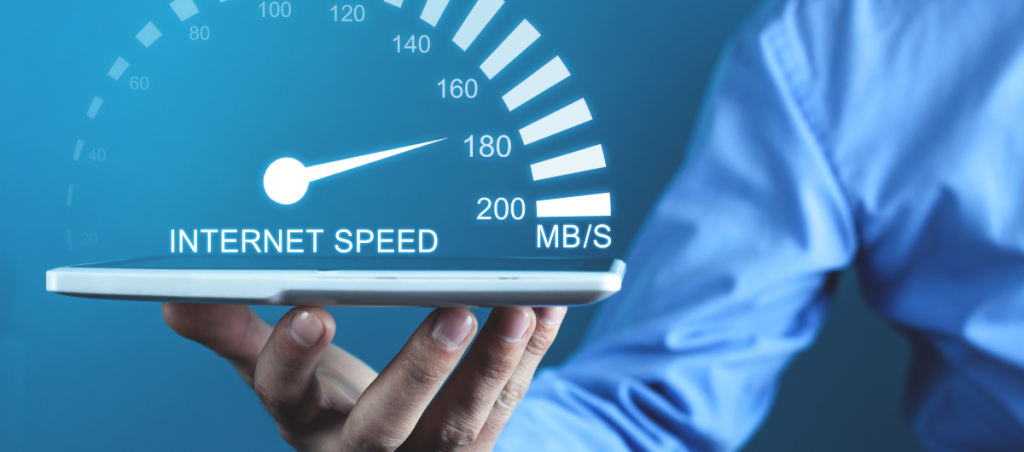 Internet connection speed