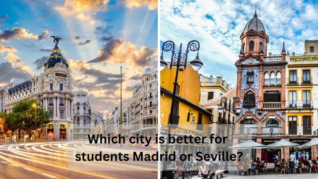 Comparison between Madrid and Seville. 