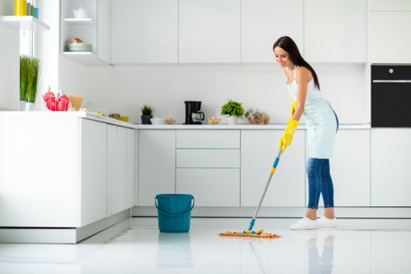 A Comprehensive Guide to Sweeping and Mopping Kitchen Floors