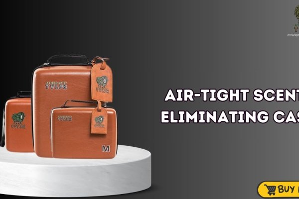 Air-tight scent-eliminating case