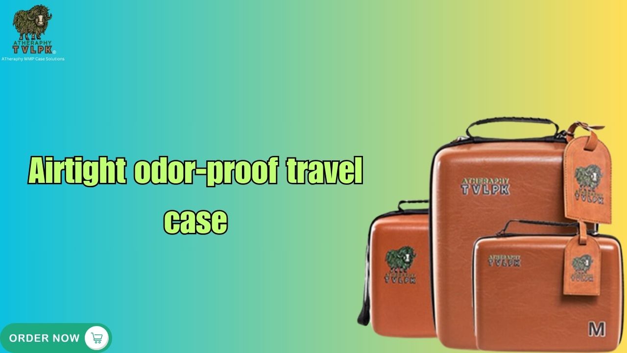 Airtight odor-proof travel case