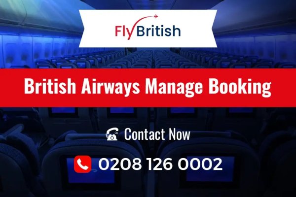 british Airways manage booking