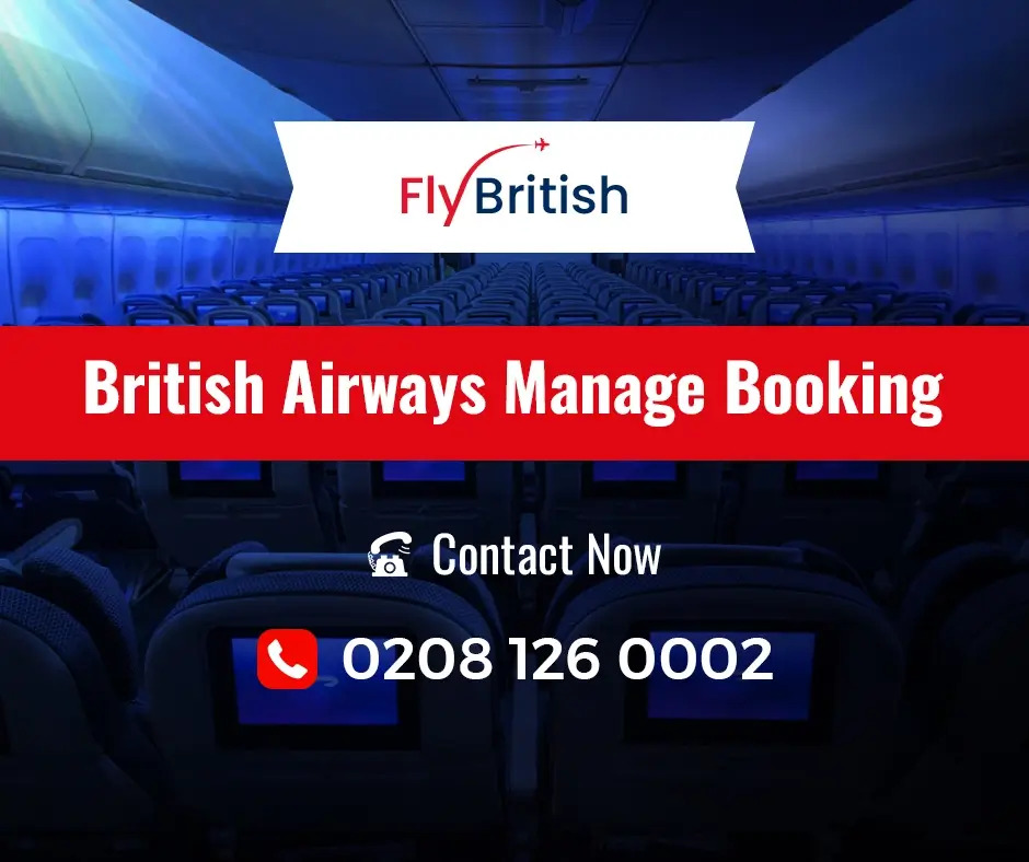 british Airways manage booking