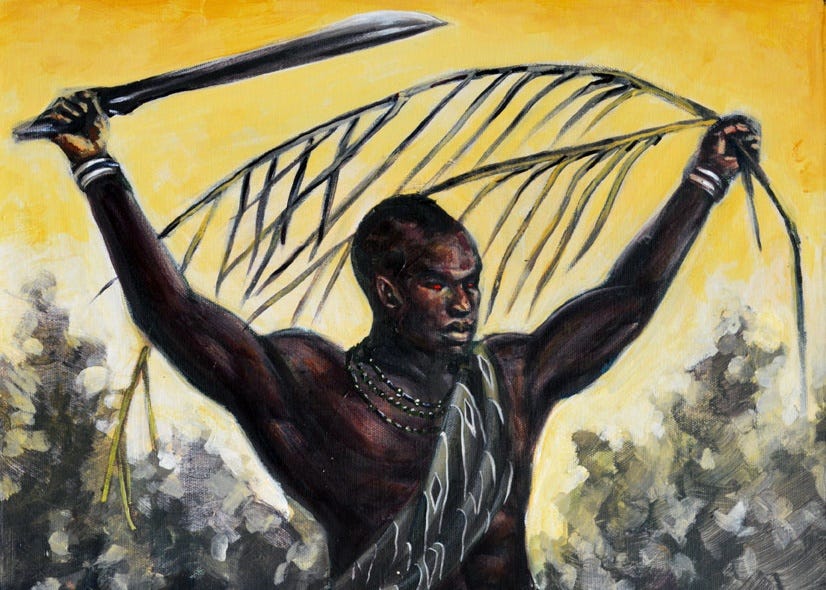 Jamaican Warrior Fantasy