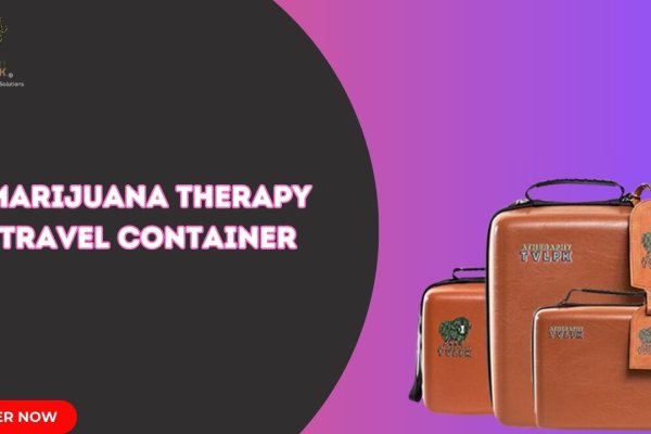 Marijuana Therapy Travel Container