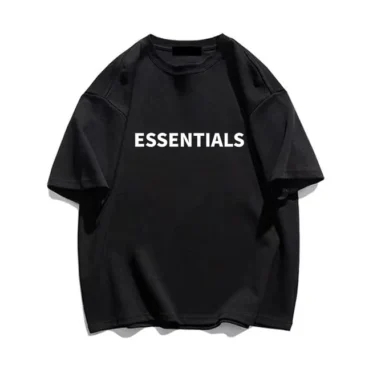 Essentials Black T Shirt