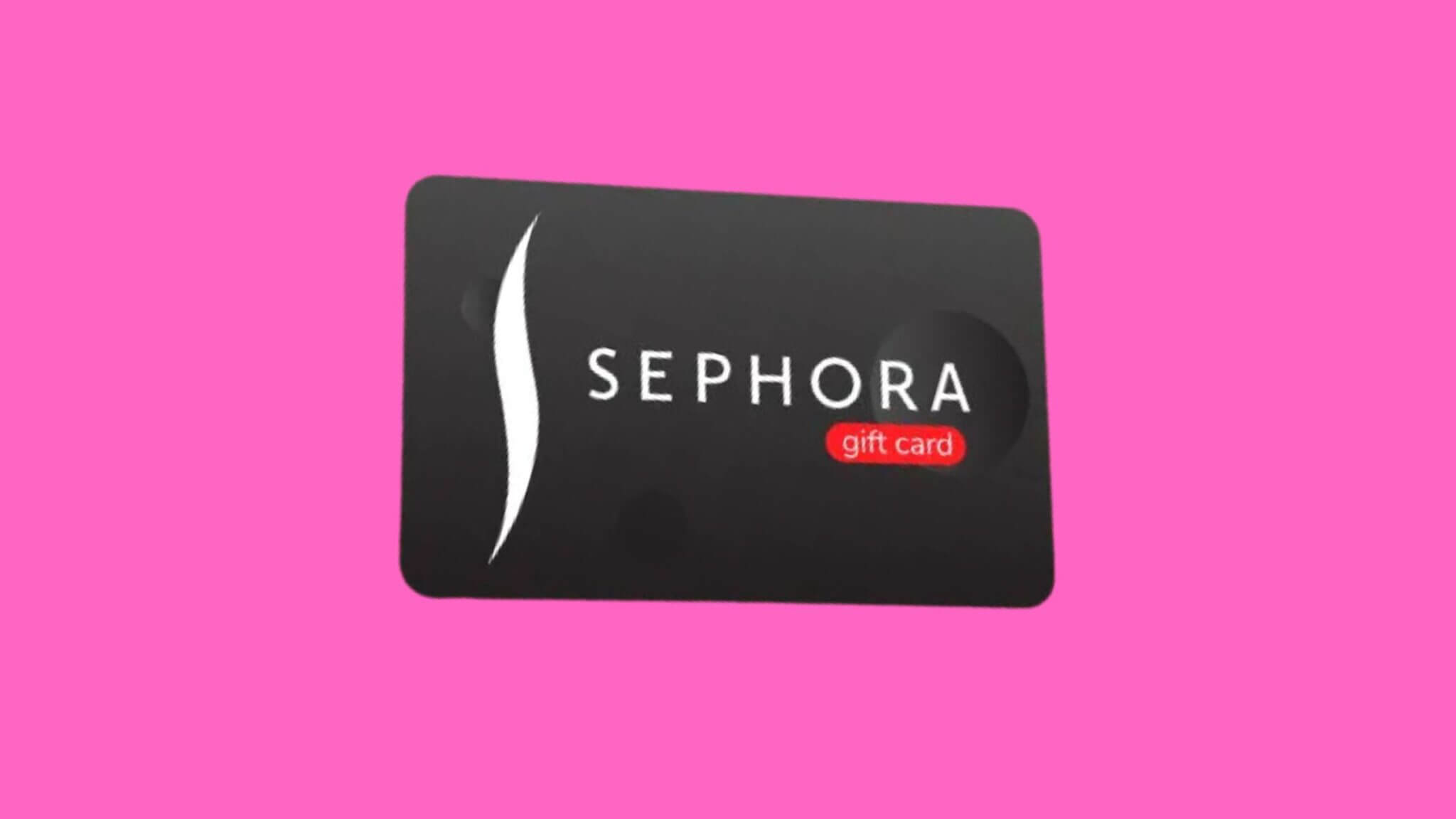 Sell Sephora gift cards for cash