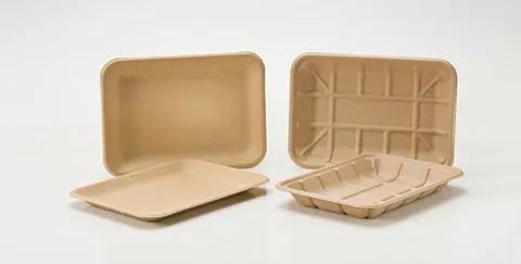 molded fiber trays